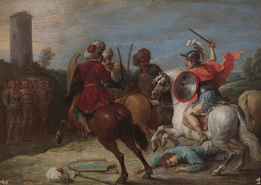Le imprese di Reinald contro gli egiziani - Museo del Prado